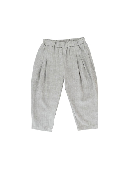 Pantalone spigato verde oliva per neonati e bambini Gayalab 595C GRAYGREEN 