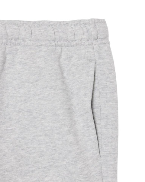 Bermuda in felpa grigio con logo per bambino Lacoste 947447 GH0 