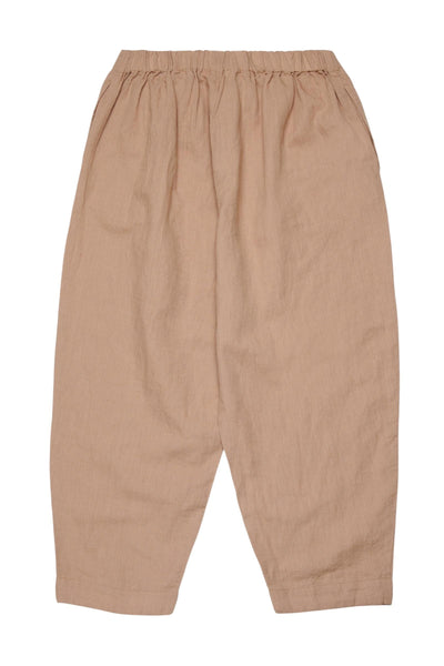 Pantalone sabbia con logo ricamato per bambini Marni M01794 0M718 