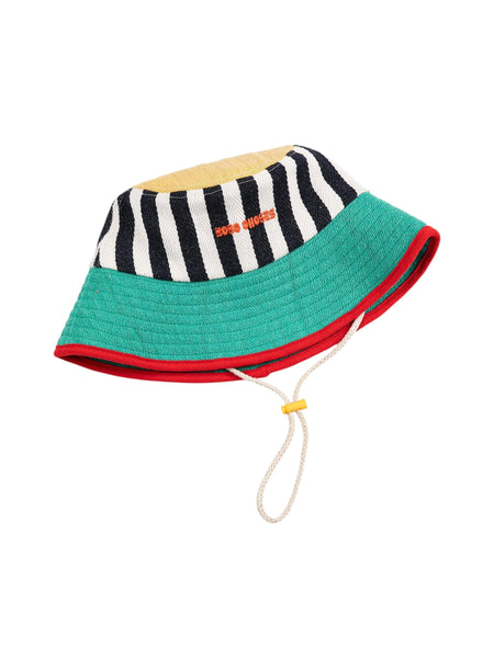 Cappello multicolor con logo per neonati e bambini Bobo Choses B126AI047 UNI 