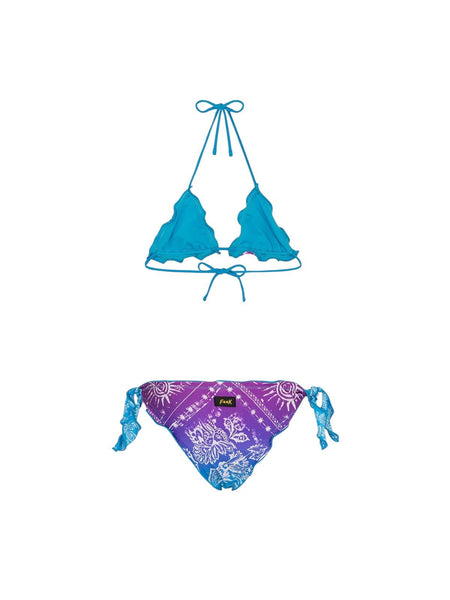 Bikini multicolor per bambina F**K FJ26-SG0410X40 FANT 
