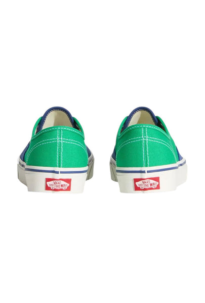 Sneakers Authentic verde e blu per bambini Vans VN000EHHNVY1 PRMY NAVY 