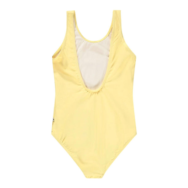 Cosrtume intero giallo con applicazione con paillettes per neonata e bambina Molo NIKA 5217 