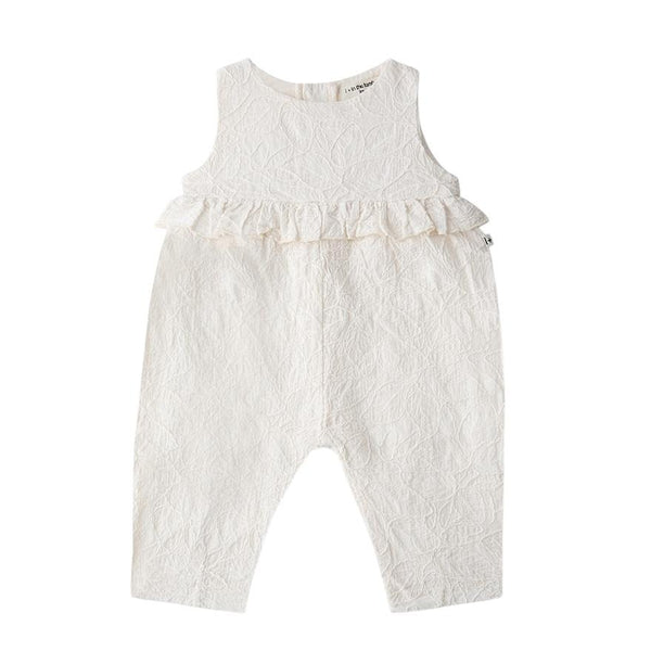 Tuta panna con ricami per neonata 1+ more in the family SIURANA OFF-WHITE 