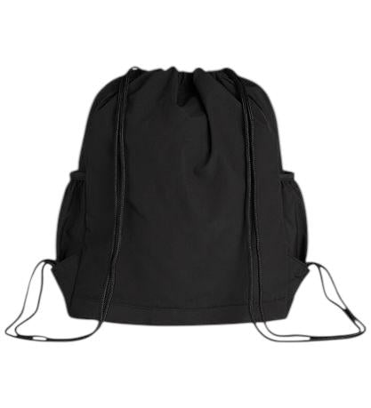 Zaino nero con logo per bambini New Balance AC9639E CAVIAR 