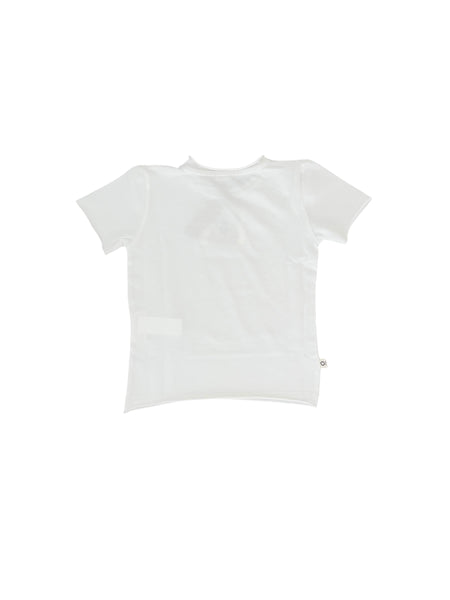 T-shirt panna per neonato Maperò M33196 PANNA 