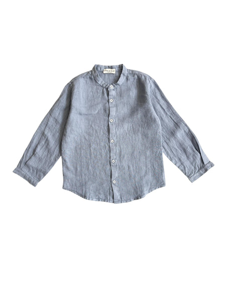 Camicia avio in lino per neonato e bambino Babe & Tess 03.618156 123 