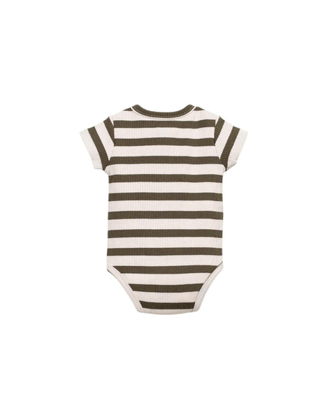 Body a righe panna e verdi per neonato Play up 1AS11200 R365G 