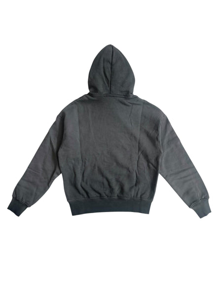 Felpa con cappuccio piombo con logo per bambini Msgm F5MSJUHS020 103 