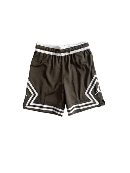 Bermuda in mesh verdone con logo per bambino Jordan 95D313 F84 