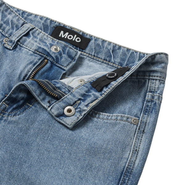 Jeans in denim blu vintage per bambini Molo ANDY 8519 