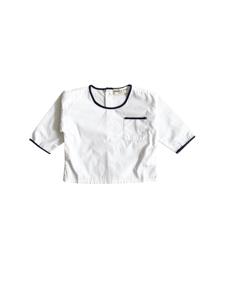 Camicia bianca per neonato Babe & Tess 03.618090 130 