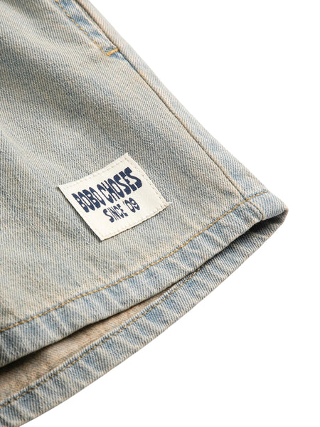 Shorts in denim per neonati e bambini Bobo Choses B126AC073 UNI 