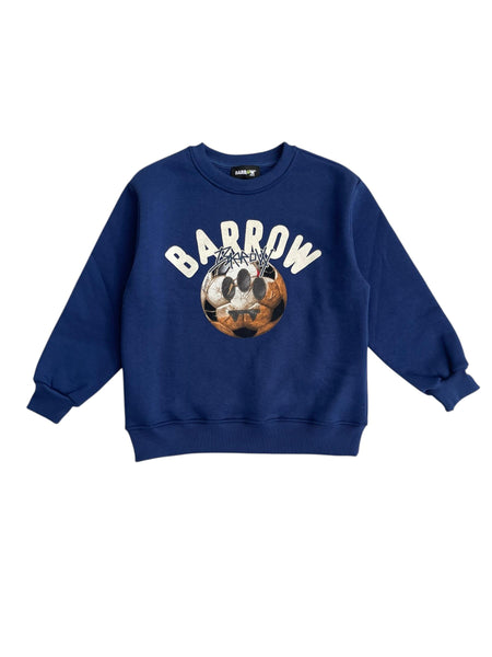 Felpa blu con stampa per bambino Barrow F5BKJUSW235 060 