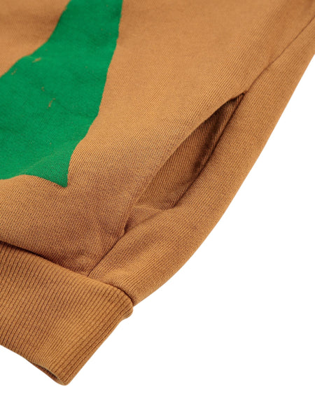 Felpa aperta biscotto con stampa per neonati e bambini Bobo Choses B225AC051 UNI 
