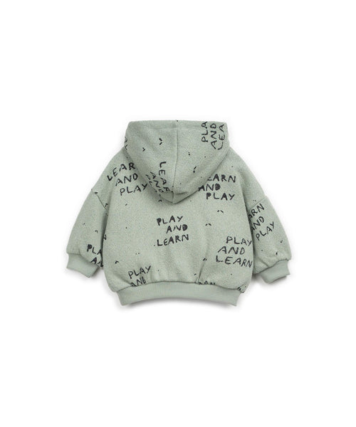Maglia verde con stampa all over per neonato Play up 1AR11354 E751G 