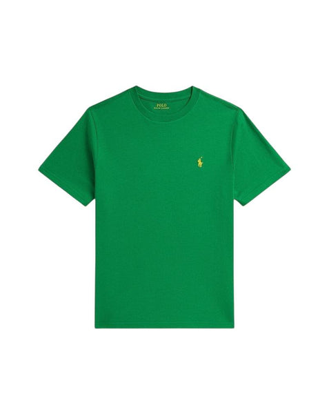 T-shirt verde con logo per bambino Ralph Lauren Kids 323832904502 GREEN 