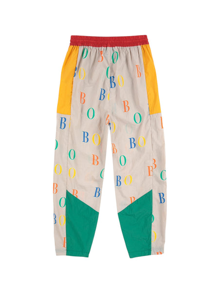 Pantalone color block in tessuto tecnico per neonati e bambini Bobo Choses B225AC140 UNI 