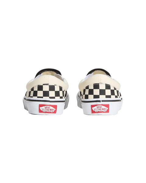 Classic Slip-On bianca e nera per bambini Vans VN000ZBUEO11 BLACK/WHITE 