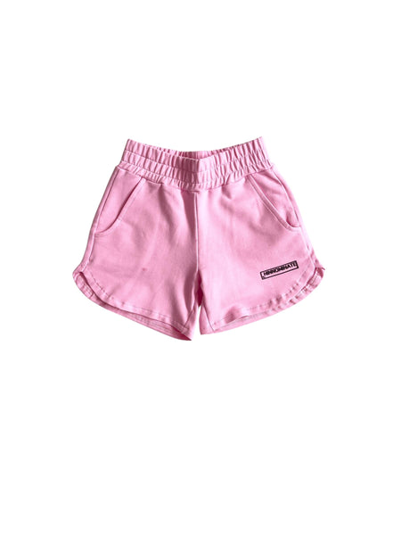 Shorts rosa con logo per bambina Hinnominate 3646SF00327 FLAMIINGO 