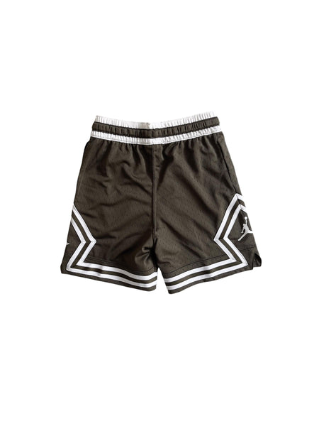 Bermuda in mesh verdone con logo per bambino Jordan 95D313 F84 