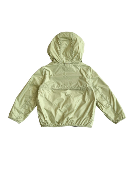 Giubbino reversibile verde oliva e pistacchio per neonati  e bambini K-WAY K61314W C40 