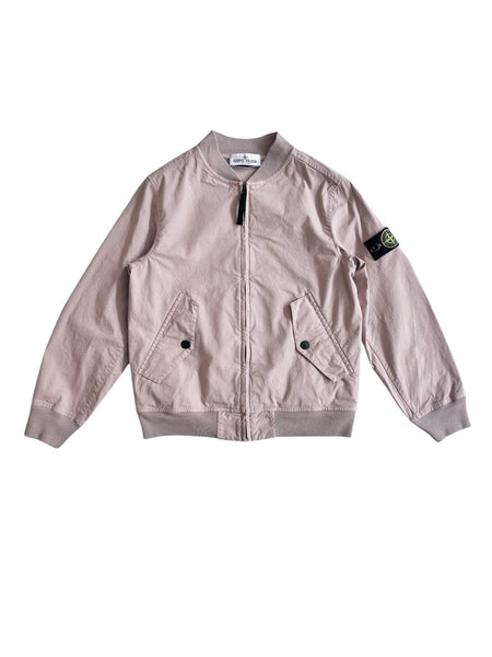 Giubbino sabbia con logo per bambino Stone Island L1S164100005 S0001 V0092 