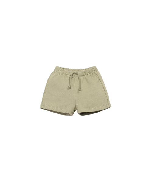 Bermuda in felpa verde oliva per neonato Play up 1AS10910 P7214 