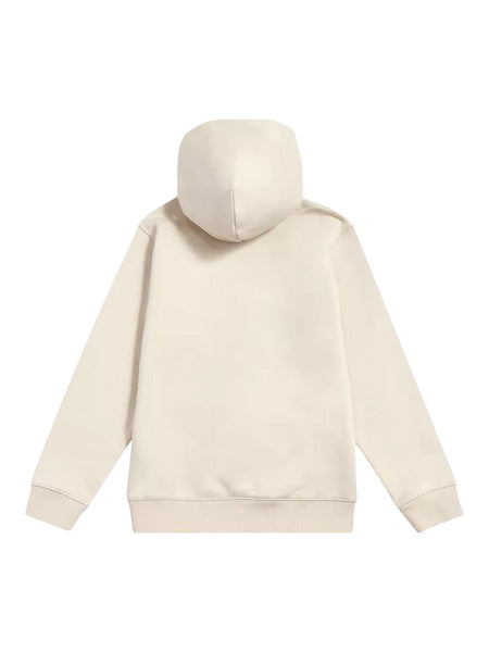 Felpa beige con logo per bambini New Balance LAKB0056 TWF 