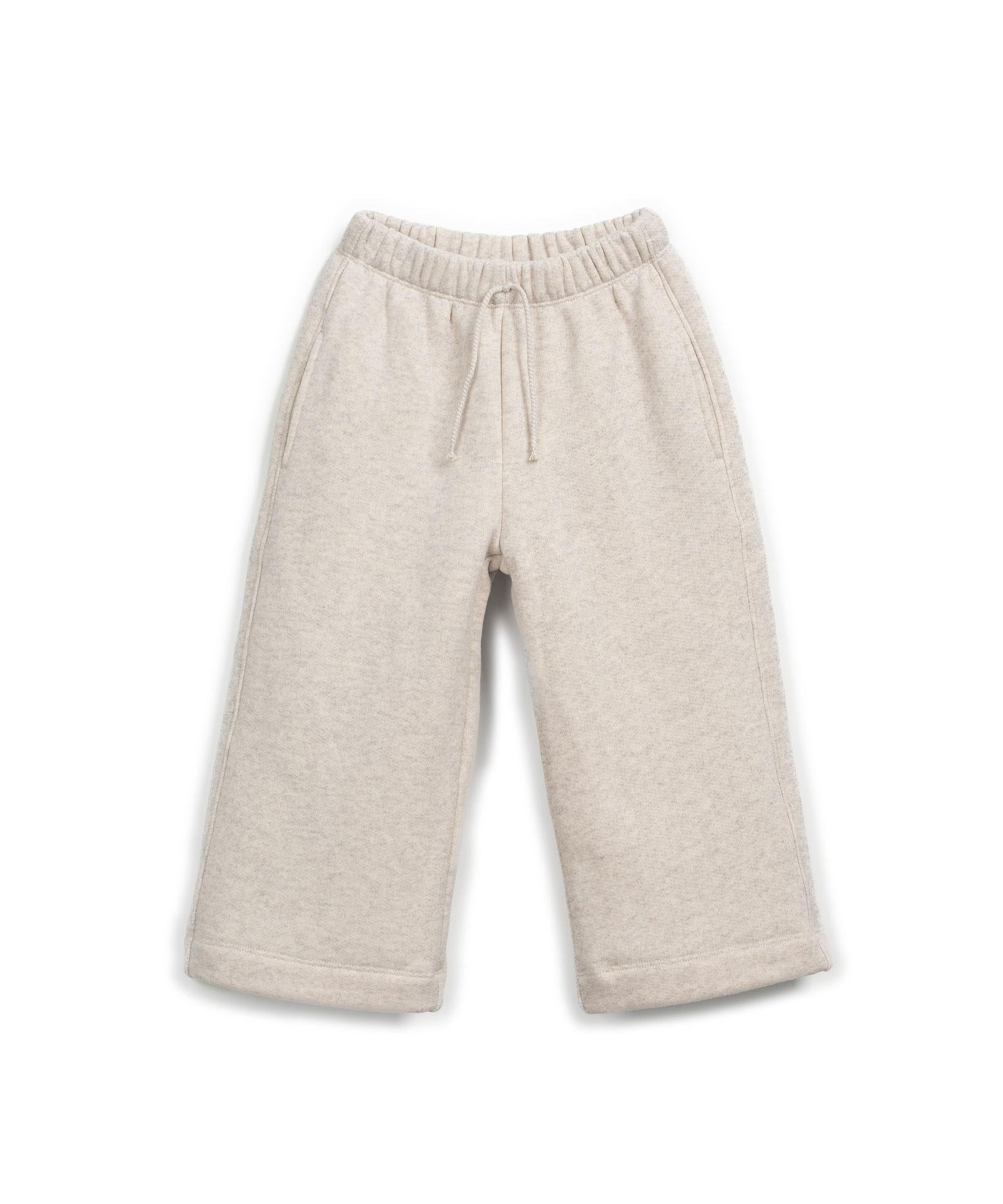 Pantalone in felpa beige per bambina Play up 4AR10906 P0086 