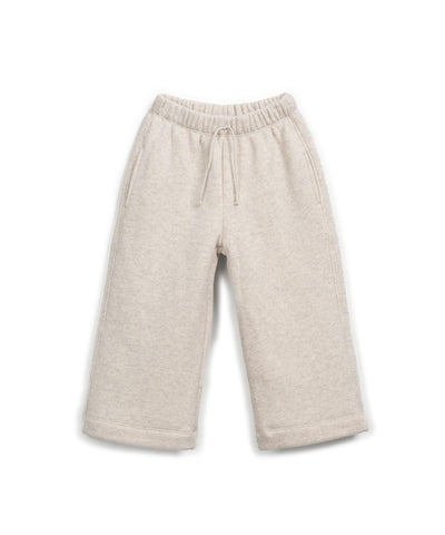 Pantalone in felpa beige per bambina Play up 4AR10906 P0086 