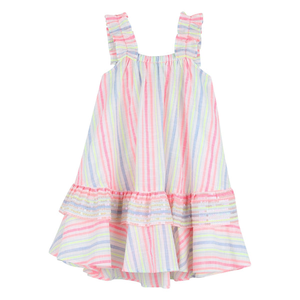 Abito a righe multicolor per bambina BILLIEBLUSH U21977 Z41 