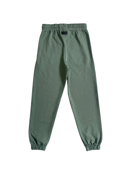 Pantalone in felpa verde con logo per bambini Msgm F5MSJUFP277 MS043 