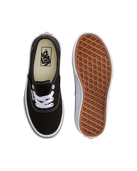Sneakers Authentic nera e bianca per bambini Vans VN000WWX6BT1 BLACK/WHITE 