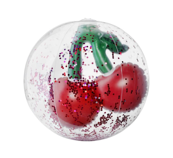 Palla da spiaggia ciliegia per bambini Konges slojd KS100804 CHERRY 