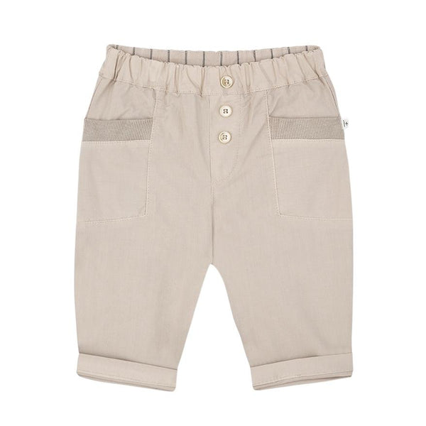 Pantalone beige per neonato 1+ more in the family PORTBOU BEIGE 