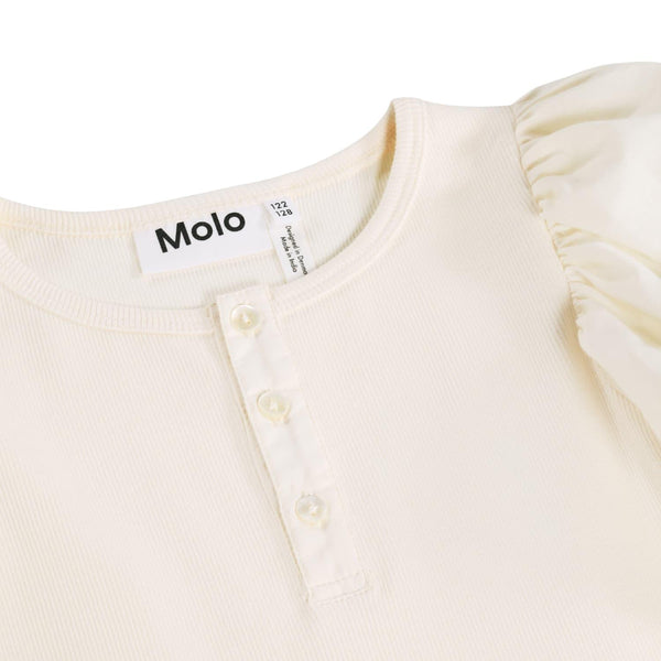 T-shirt panna per bambina Molo RAWNA 2444 