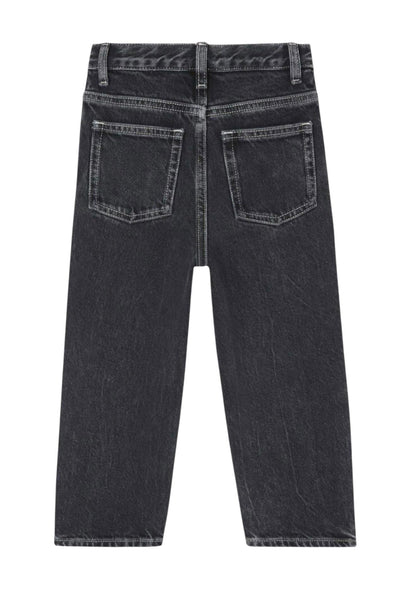 Jeans in denim nero per bambino American Vintage KYOP11C BLACK VINTAGE 