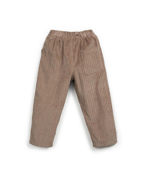 Pantalone marrone in velluto a coste per bambino Play up 3AR11602 P8082 