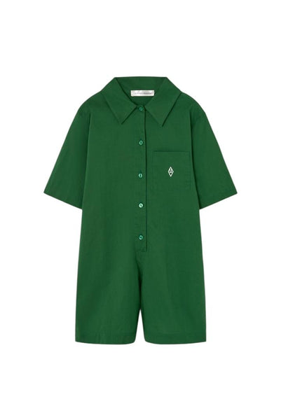 Salopette verde per bambina The Animals Observatory S26056 043_CM 