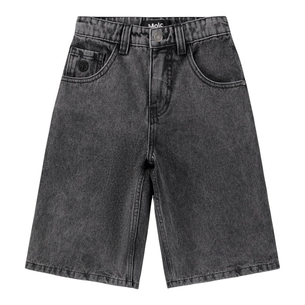 Bermuda in denim nero per bambino Molo ALPHIE 5682 