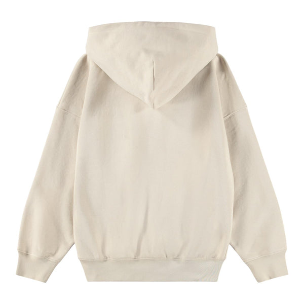 Felpa beige aperta con cappuccio per bambino Molo MARLEY 8894 