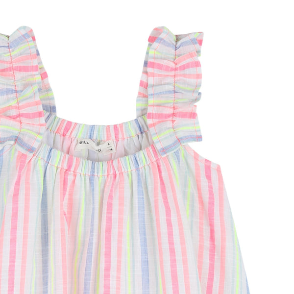 Abito a righe multicolor per bambina BILLIEBLUSH U21977 Z41 