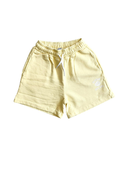 Bermuda giallo in felpa per bambini Msgm S6MSJUBE054 MS075 