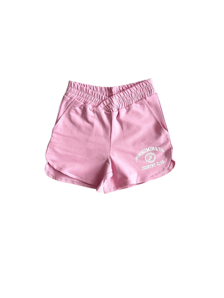 Shorts rosa con logo per bambina Hinnominate 3646SF00352 FLAMINGO 