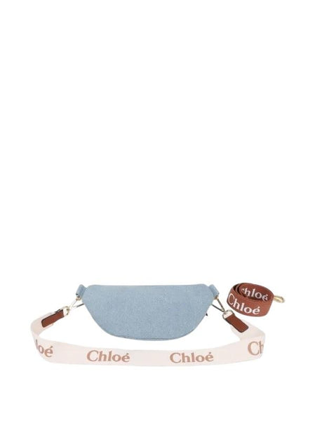 Marsupio in denim con logo per bambina§ Chloé C20880 Z10 