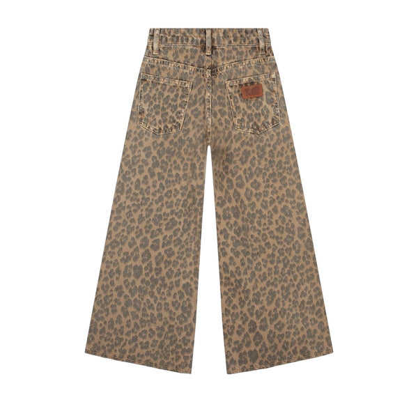 Jeans in denim animalier per bambina Charlie petite ISAE JEANS 1000 