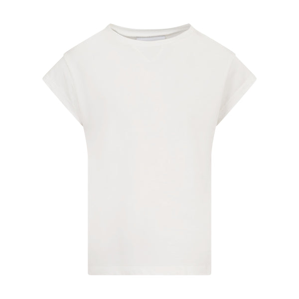 T-shirt bianca per bambino Doudou DY8A31 101 