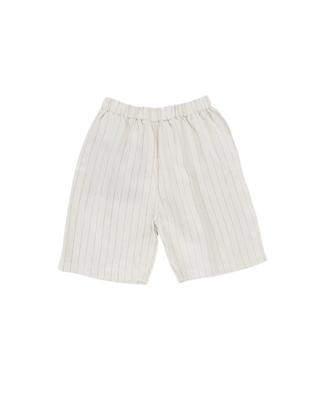 Bermuda panna gessato per neonati  e bambini Gayalab 598E GESSATO 