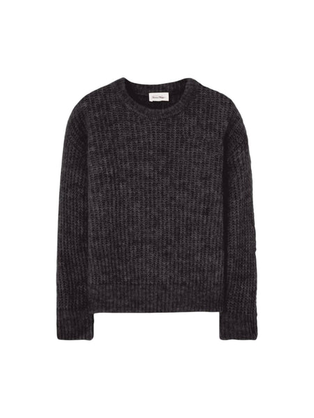 Maglione in lana per neonati e bambini American Vintage KEAST18A CHARCOAL MELANGE 